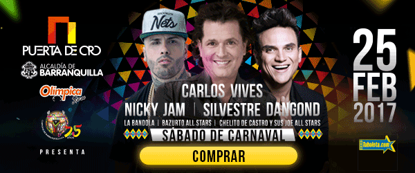 Carlos Vives regresa al Carnaval de Barranquilla