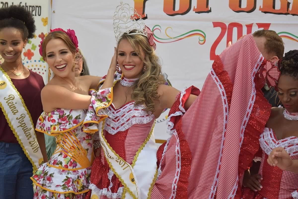 Angy Blanco del barrio Santuario 2, nueva Reina Popular de los Periodistas
