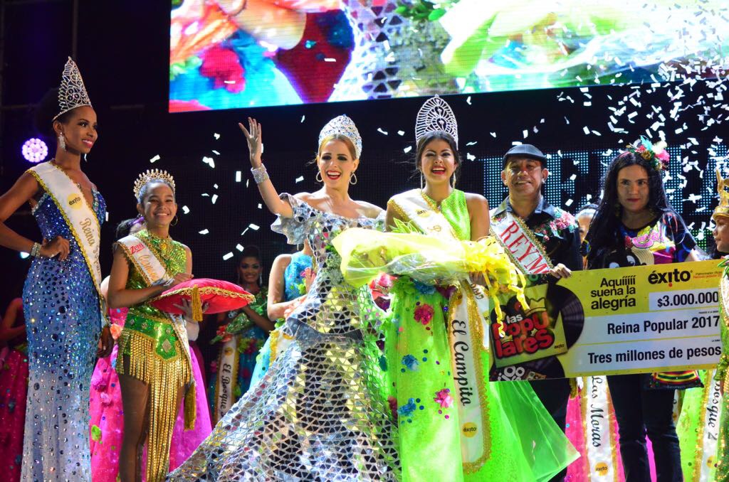 Eliana Pagán, del barrio El Campito, es la Reina Popular del Carnaval 2017
