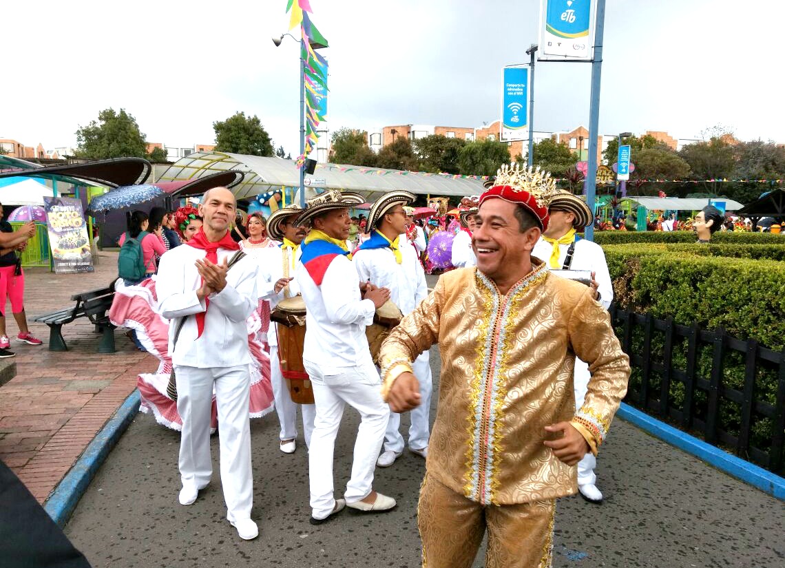El Carnaval de Barranquilla se vivió en Bogotá