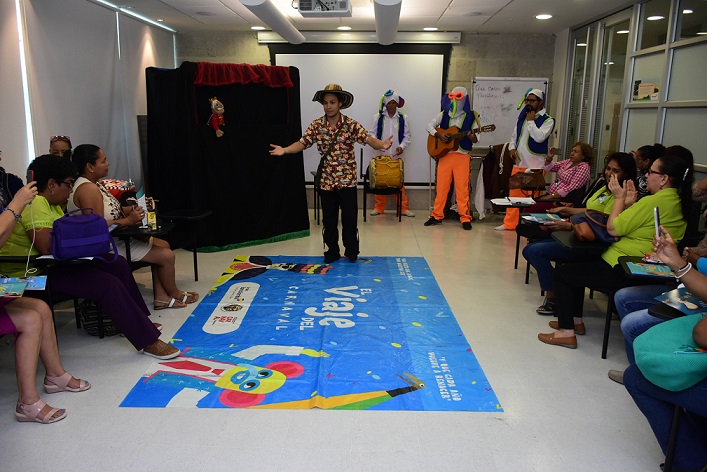 La Fundación Casa de Hierro, realizó actividades de 'El Viaje del Carnaval'.