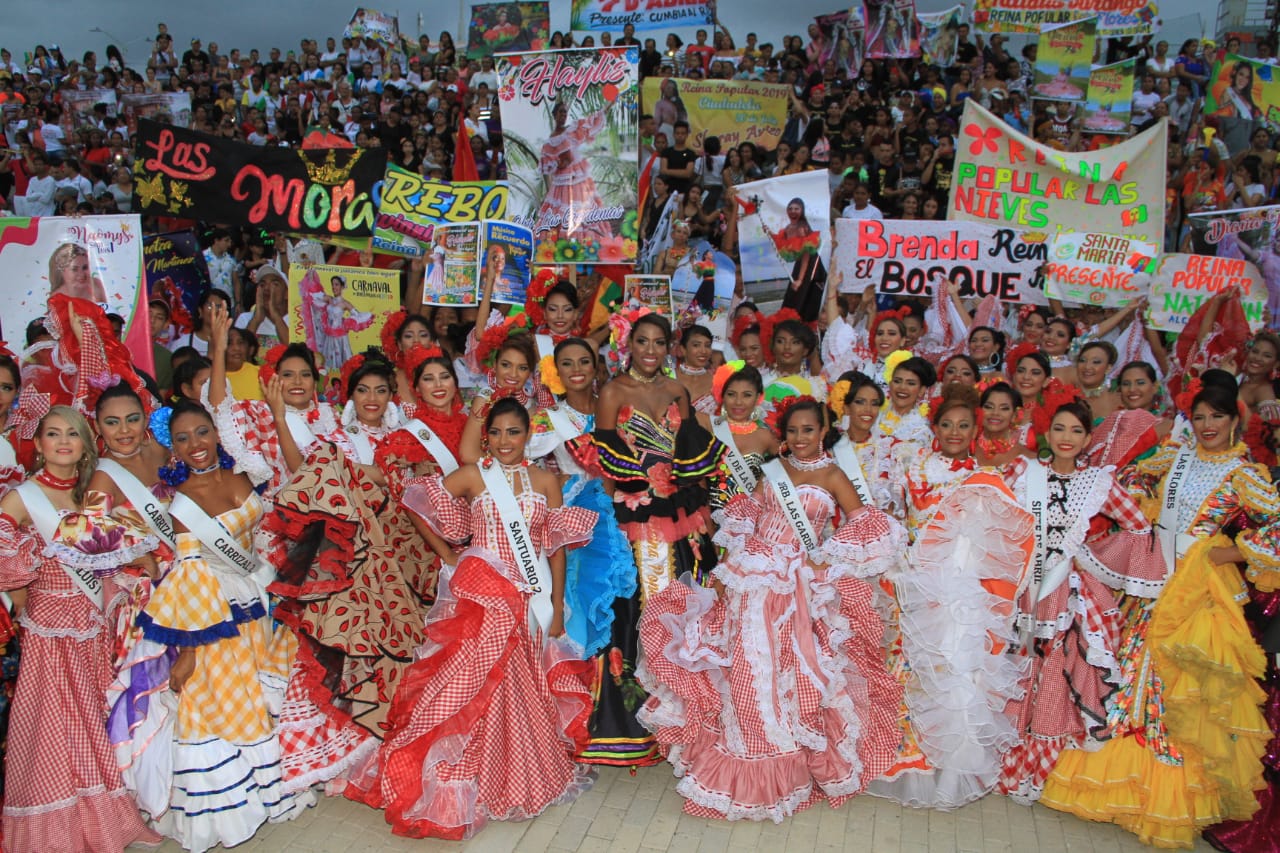Una tarde mágica al son de cumbia, se vivió en el Gran Malecón con las Reinas Populares