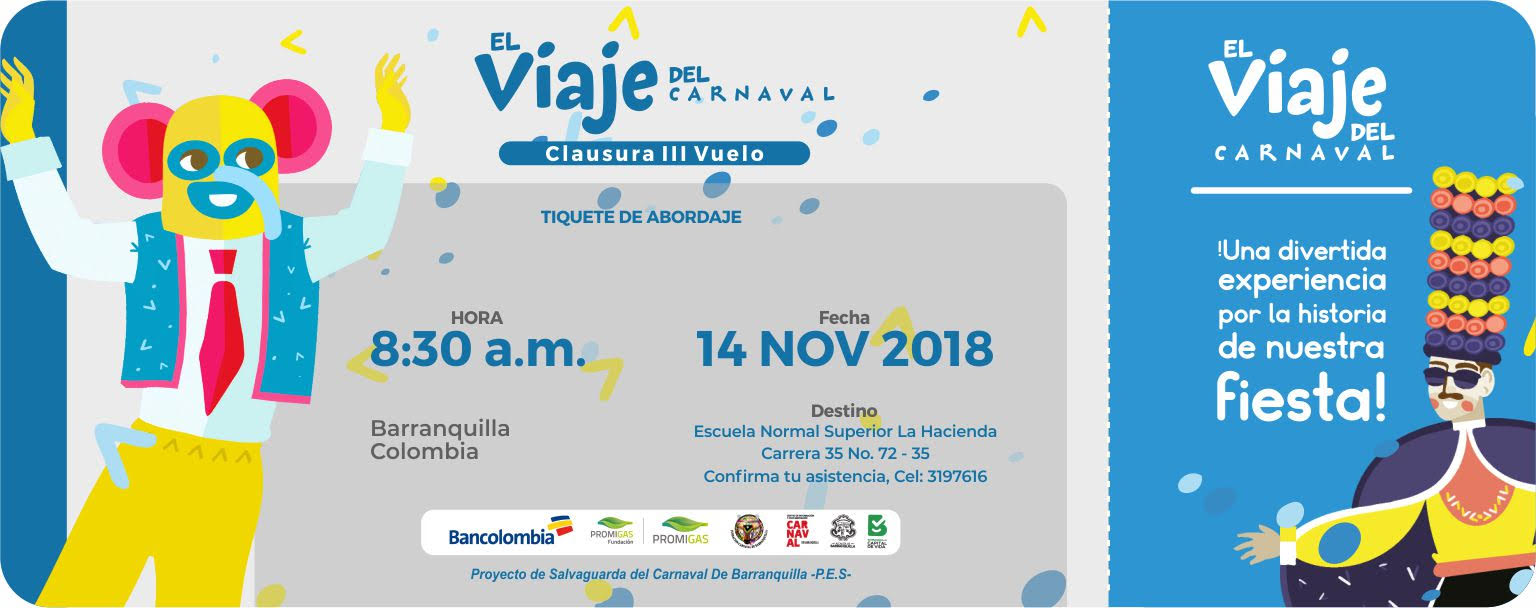 ¡Último Aterrizaje del tercer vuelo de ‘El Viaje del Carnaval’!