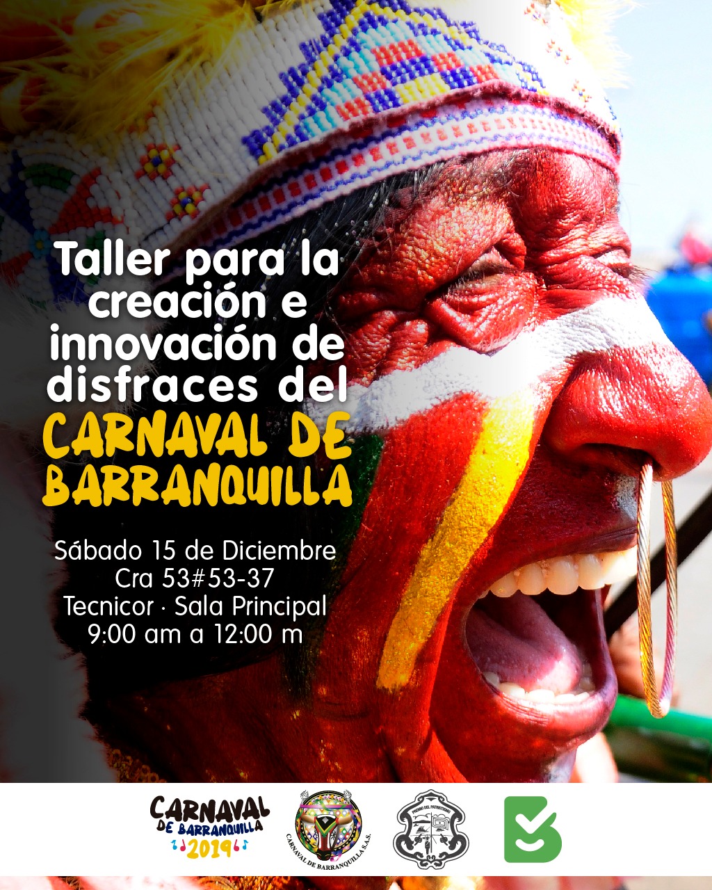 Carnaval de Barranquilla dicta taller de disfraces para hacedores de la fiesta