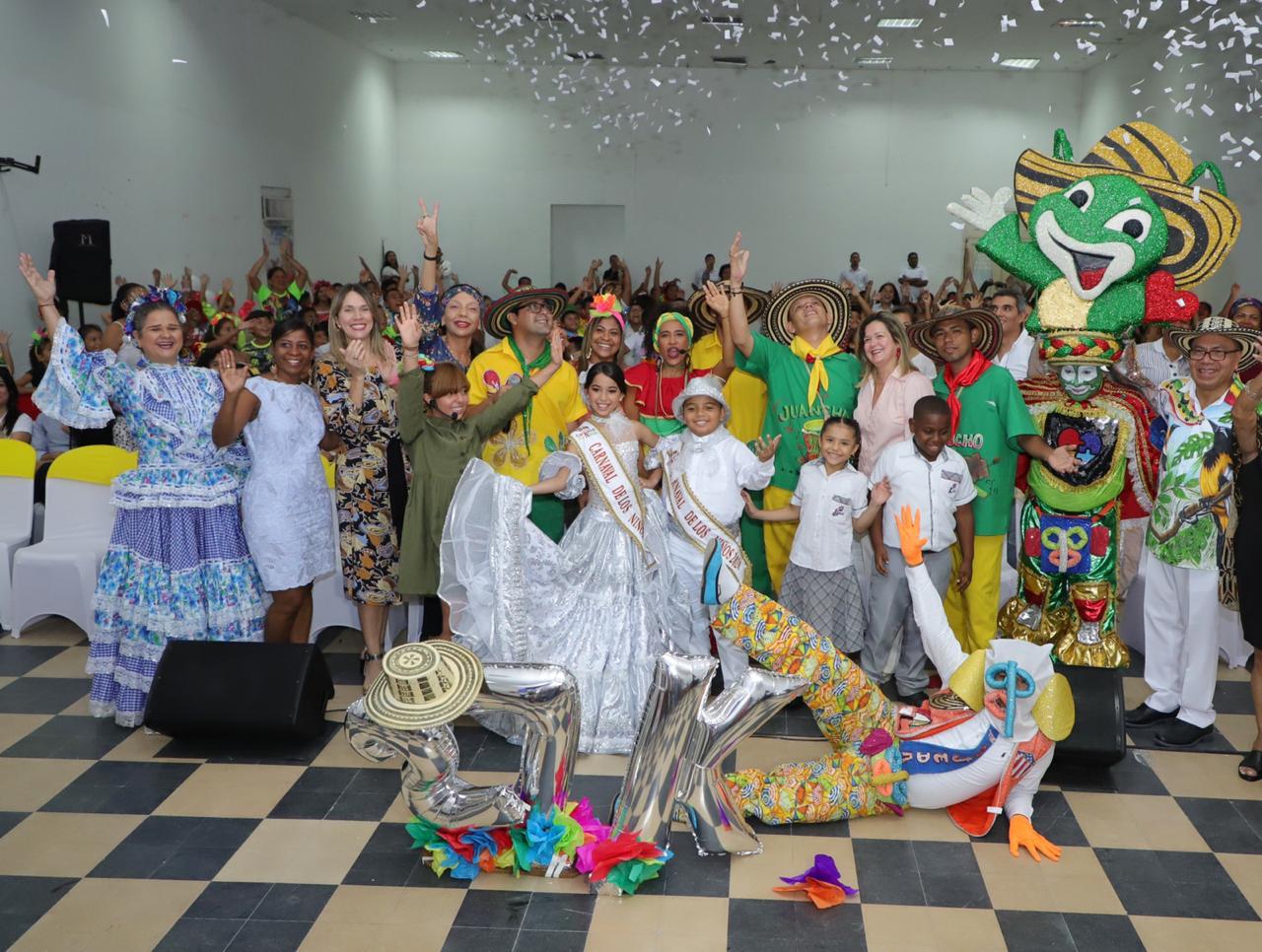 Con 27 mil niños beneficiados durante cuatro años finaliza ‘El Viaje del Carnaval