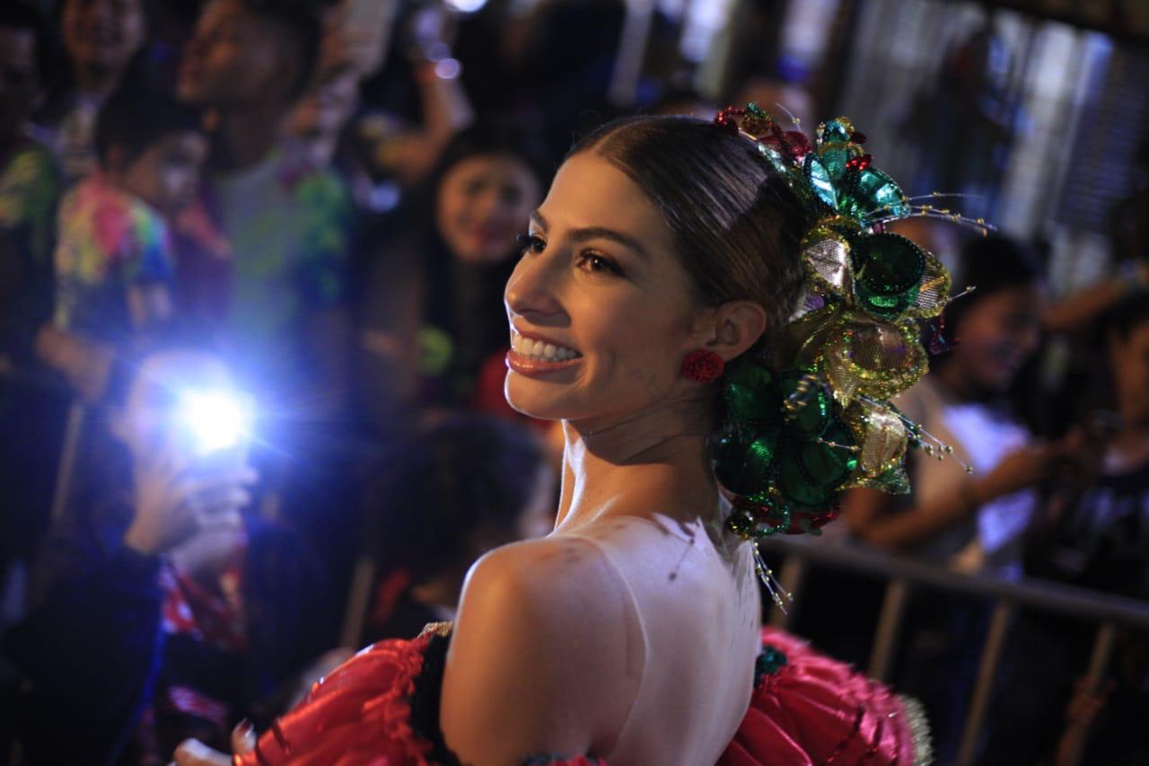 Isabella, primera Reina del Carnaval de Barranquilla en el Ceremonial de la muerte