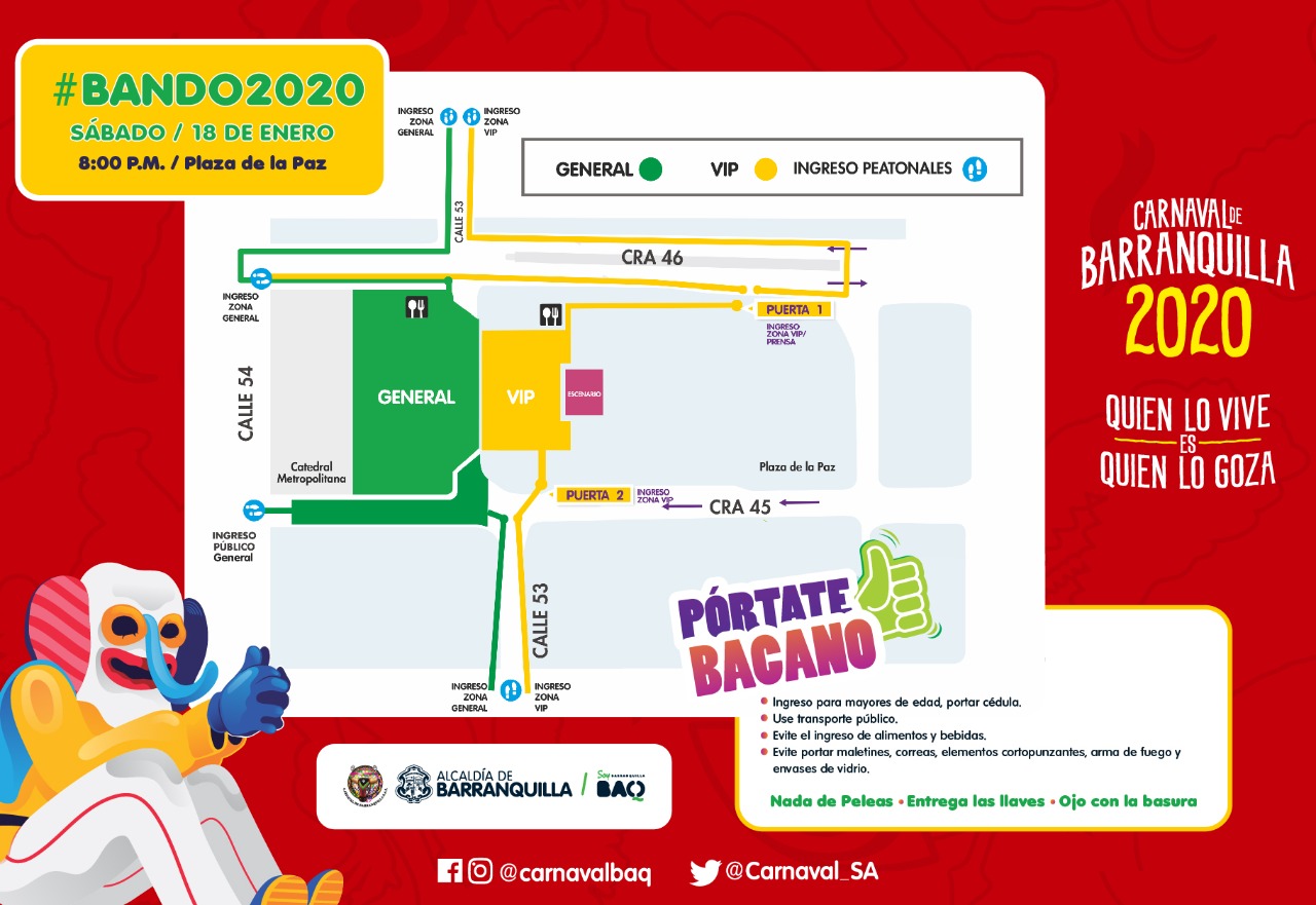 Lectura de Bando en la Plaza de la Paz, un espectáculo ¡Para que lo viva la gente!