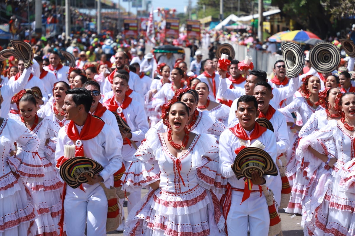 ¡Una Batalla de Flores de la gente!