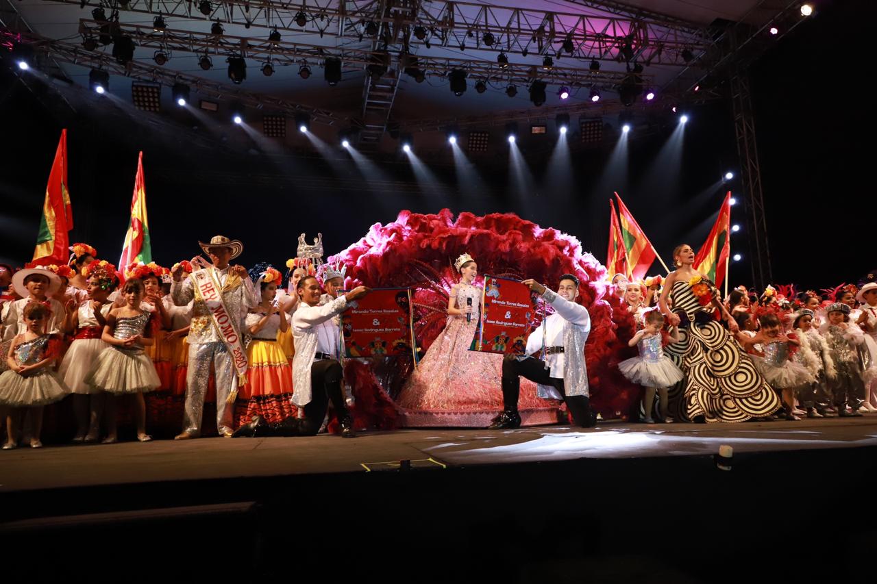 Una gran Fiesta vivieron los carnavaleritos en la coronación de Miranda e Isaac
