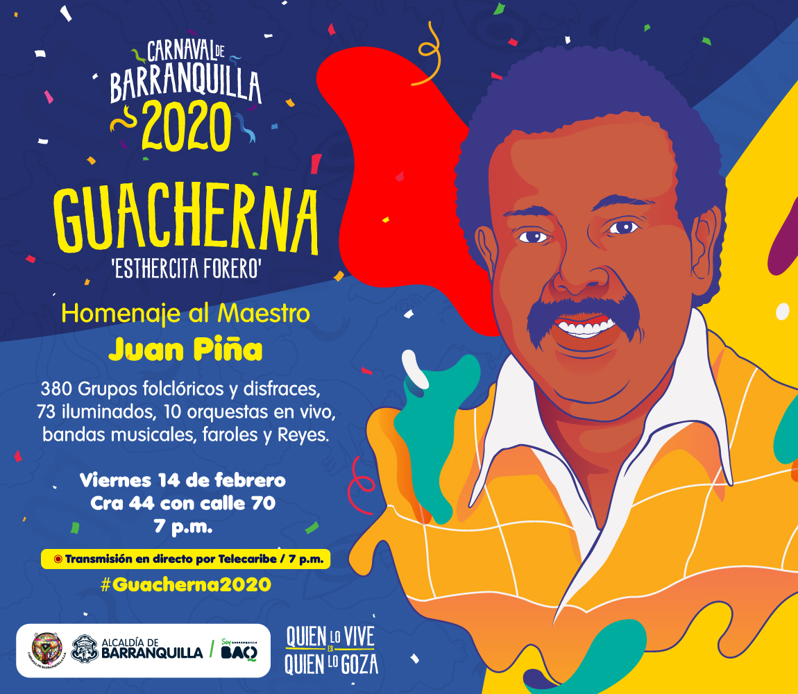 Guacherna 2020, un homenaje al maestro de la música tropical Juan Piña