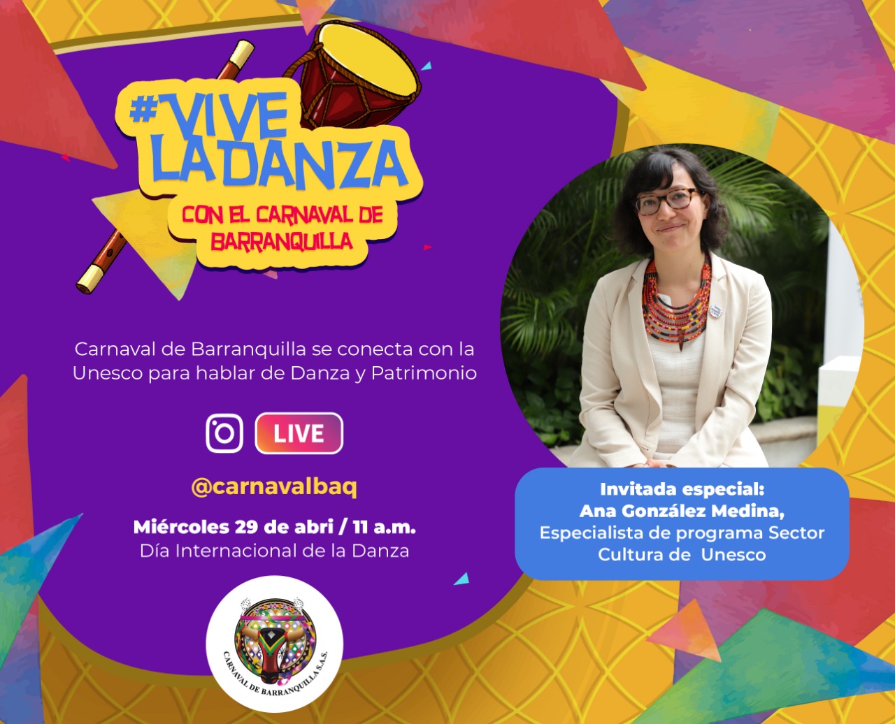 Conéctate con Carnaval para celebrar el día de la Danza