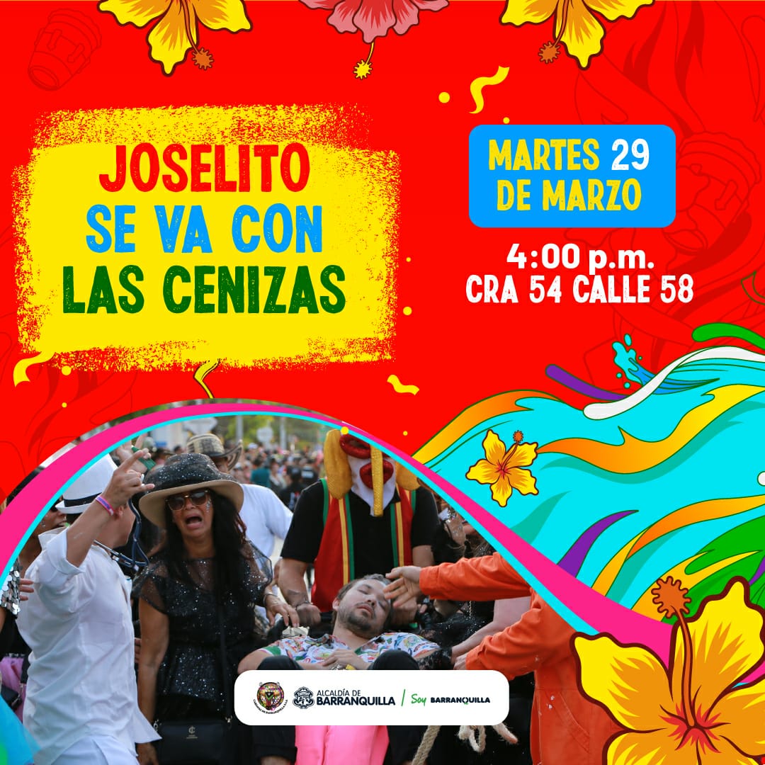 Entre música, folclor y alegría se despide a Joselito Carnaval