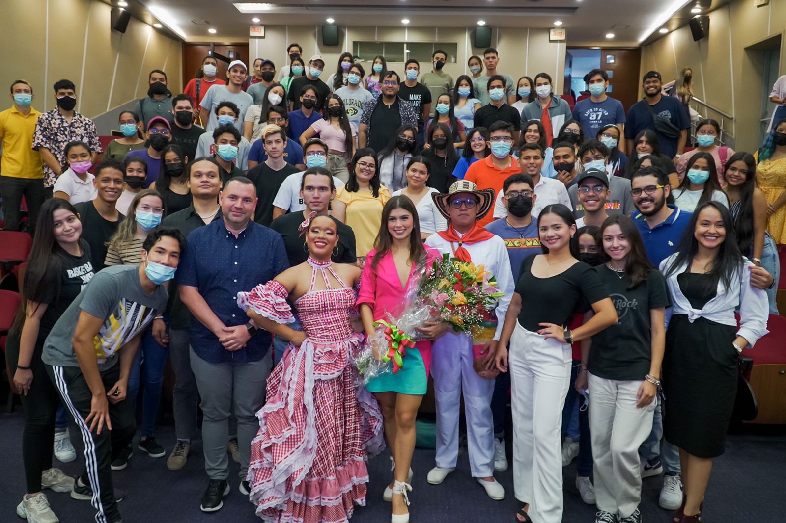 Reina del Carnaval invitada especial a la Cátedra Barranquilla de Uninorte￼